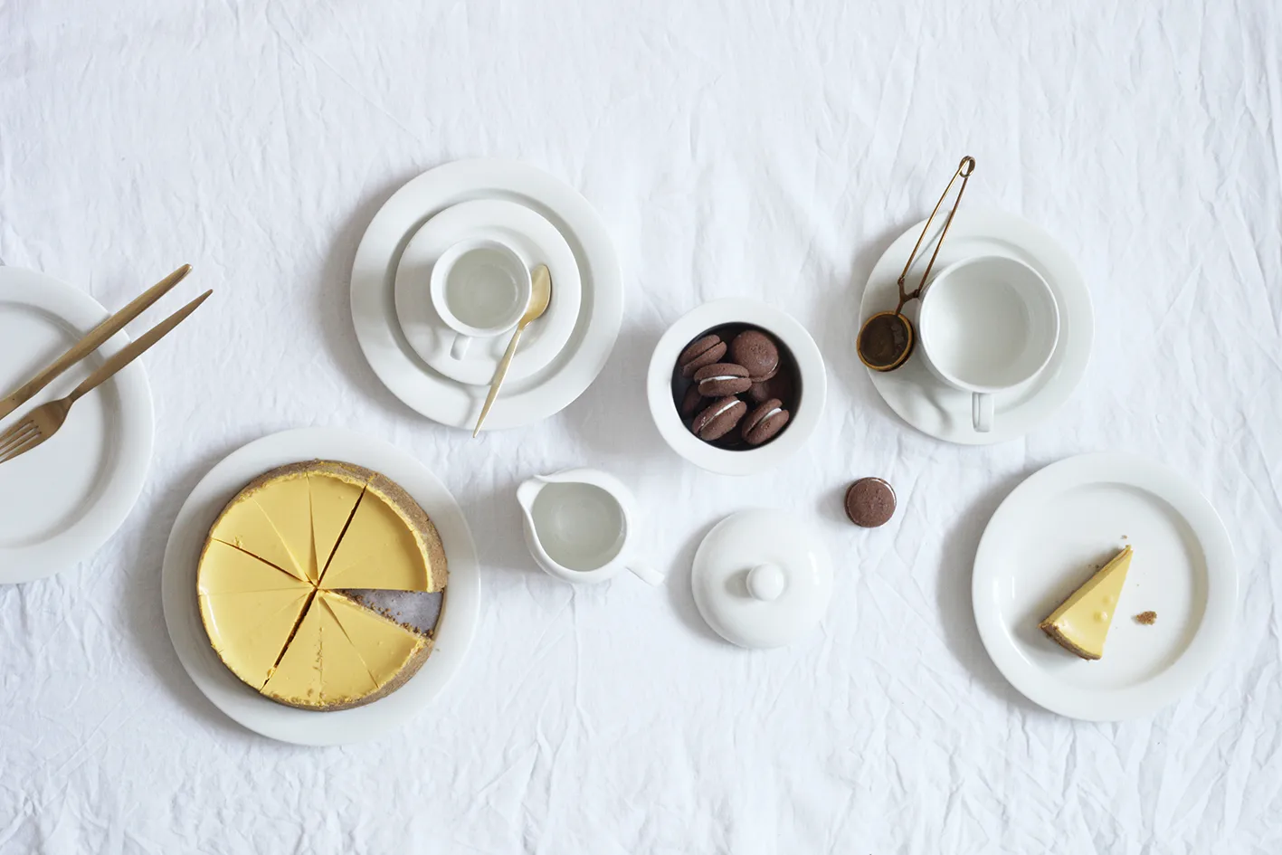 Soucoupe Arctica Ø16 cm, Blanc Arabia