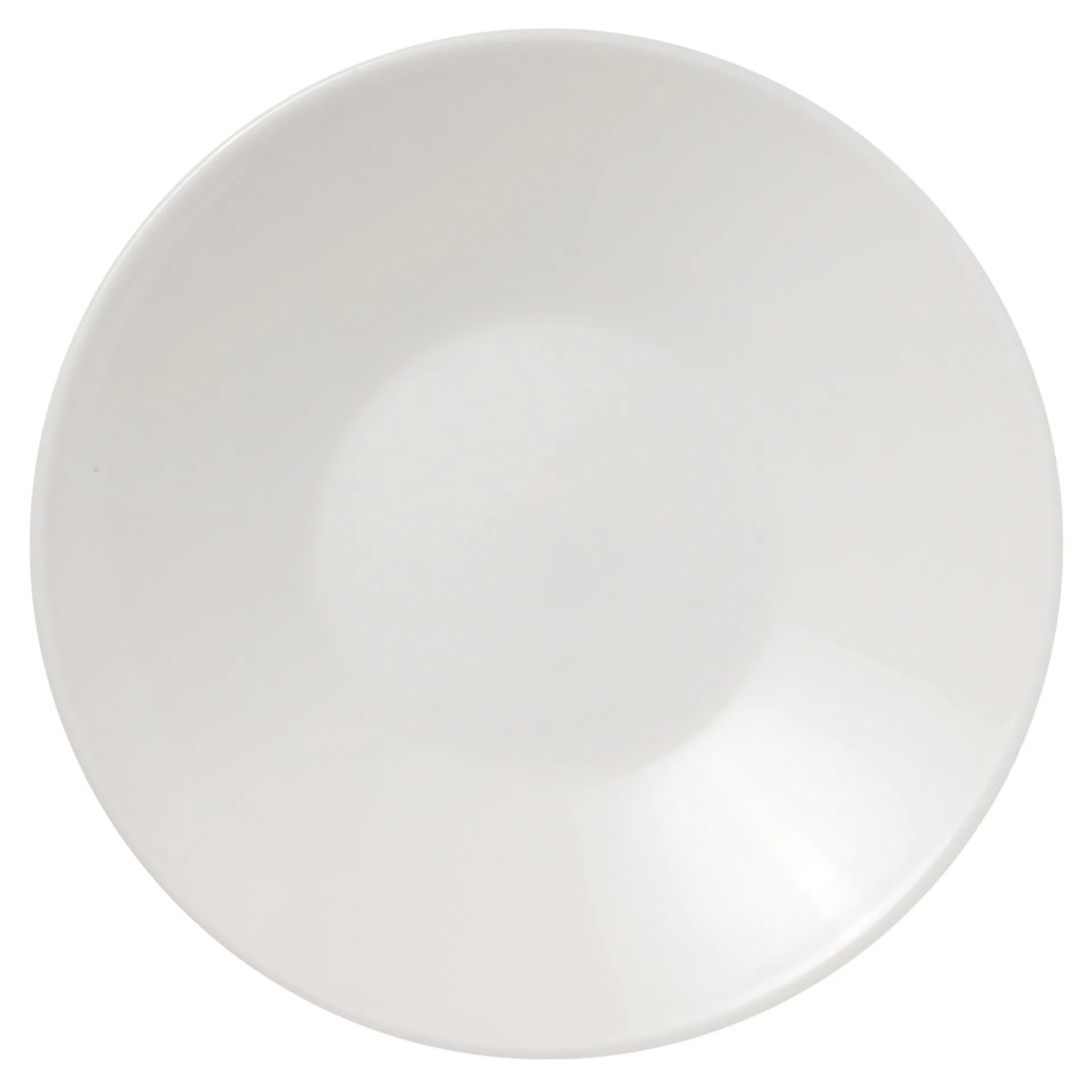 Soucoupe Koko moyenne blanche, 17 cm Arabia