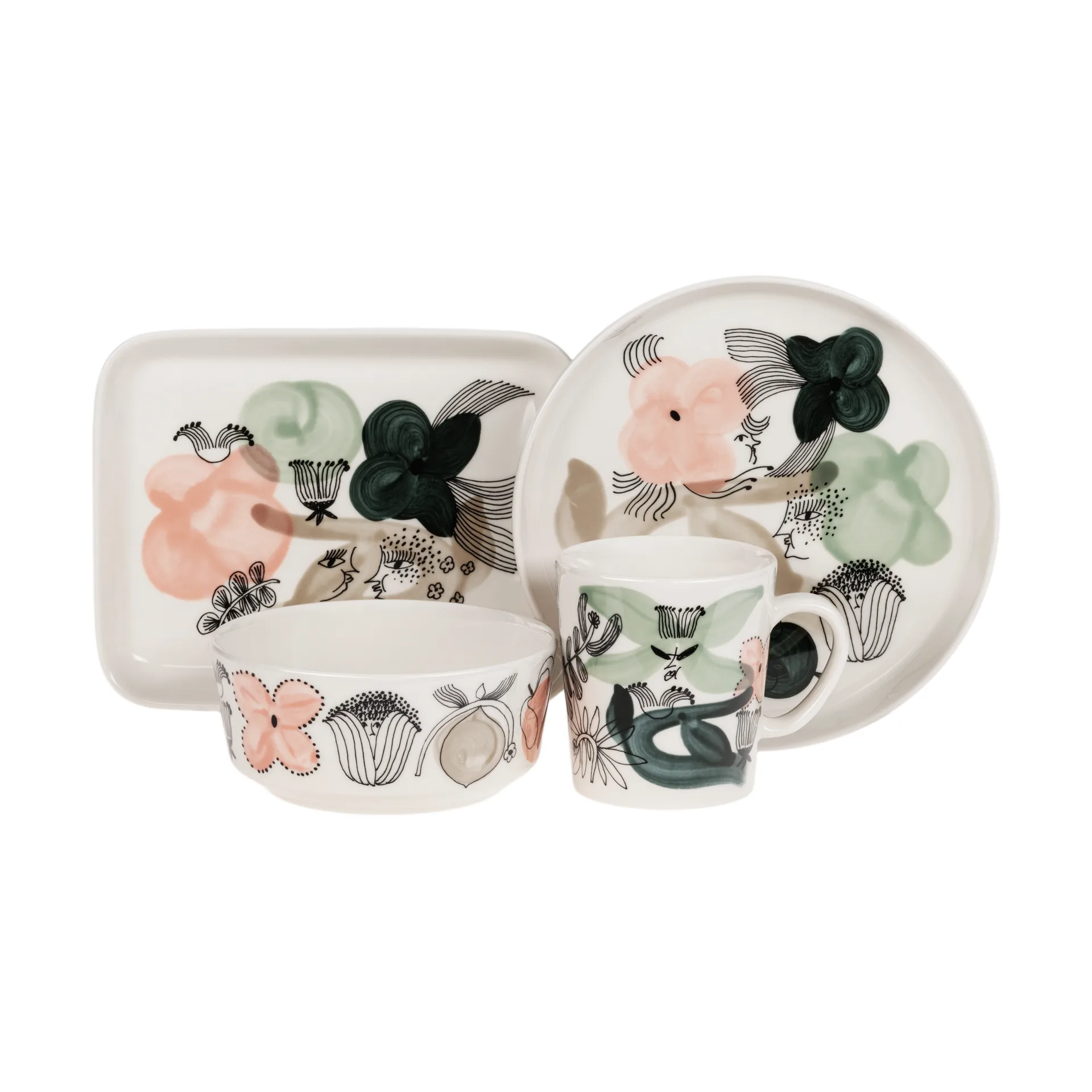 Tasse Kukkamaa 30 cl, Vert Arabia