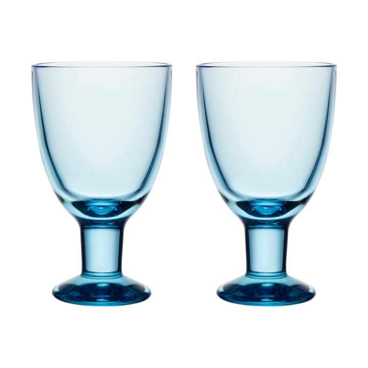 Verre à boire Verna 22 cl Lot de 2 - Aqua - Arabia