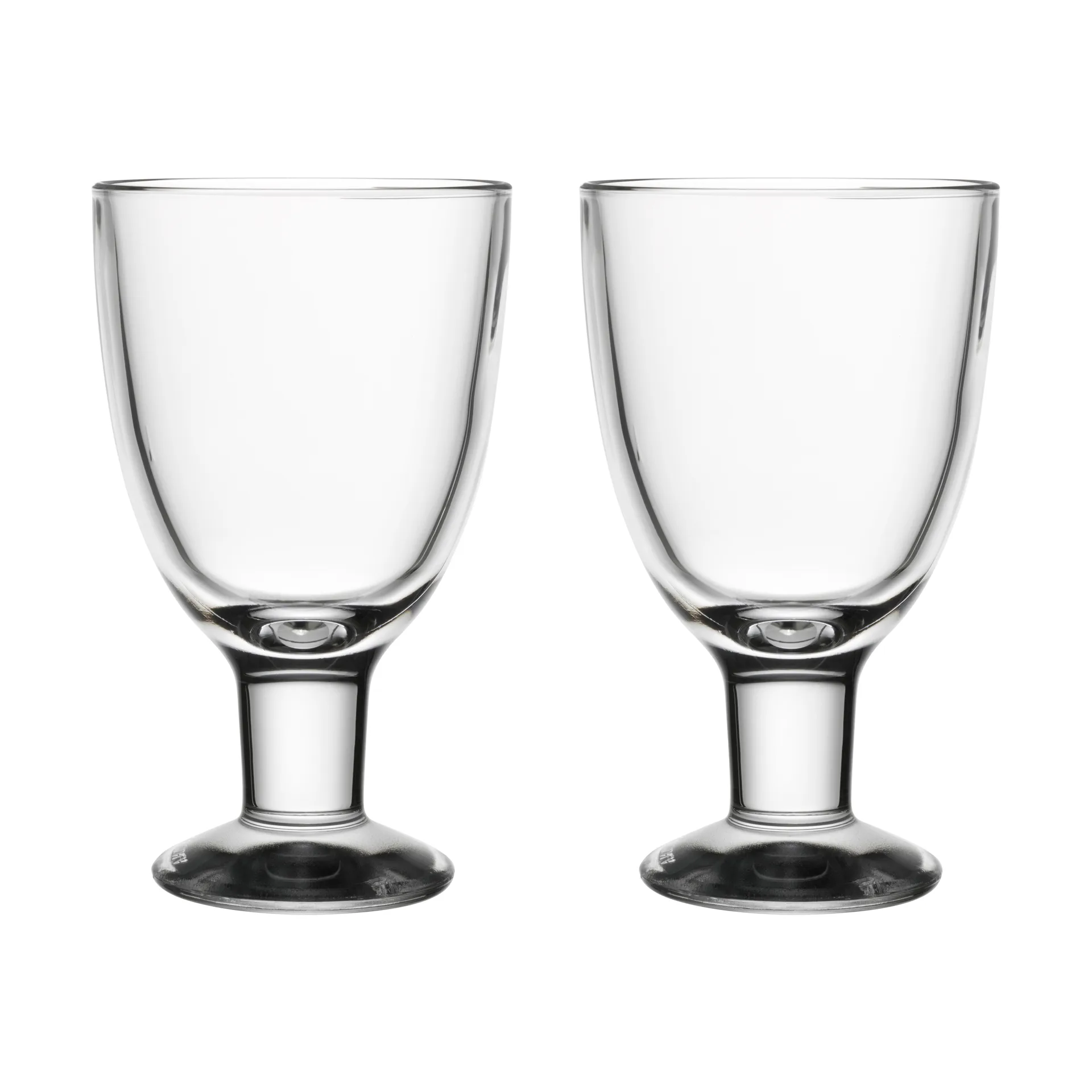 Verre à boire Verna 22 cl Lot de 2, Transparent Arabia