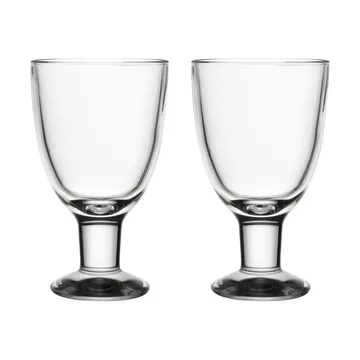 Verre à boire Verna 22 cl Lot de 2 - Transparent - Arabia