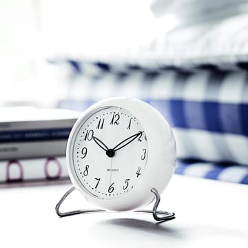 Horloge de table AJ LK - blanc - Arne Jacobsen Clocks