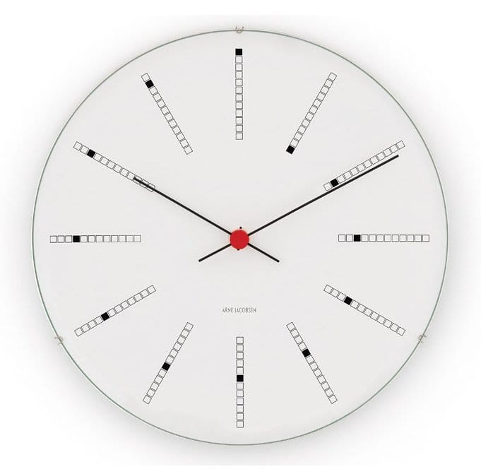 Horloge murale Arne Jacobsen Bankers - Ø 29 cm - Arne Jacobsen Clocks
