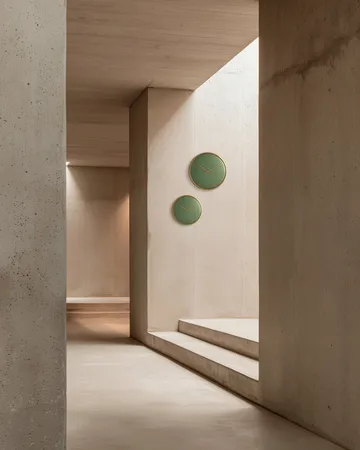 Horloge murale Arne Jacobsen City Hall - Vert, Ø21 cm - Arne Jacobsen Clocks