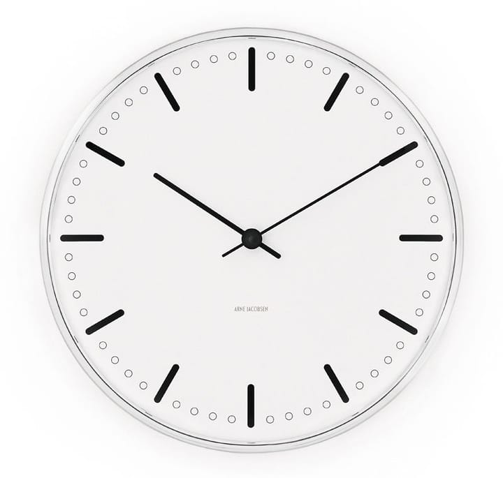 Horloge murale Arne Jacobsen City Hall - diamètre 16 cm - Arne Jacobsen