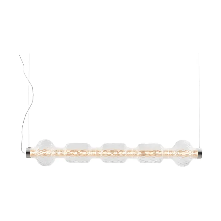 Alambicco suspension horizontale - 5 cloches en verre - Artemide