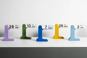 Calendrier perpétuel Timor - Yellow - Artemide