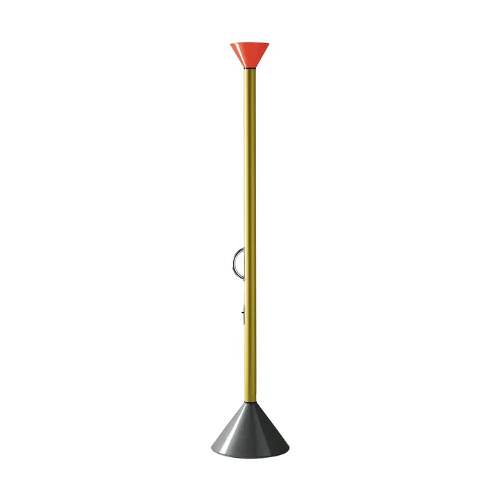Lampadaire LED Callimaco Ø39x200 cm - Rouge-jaune-gris - Artemide