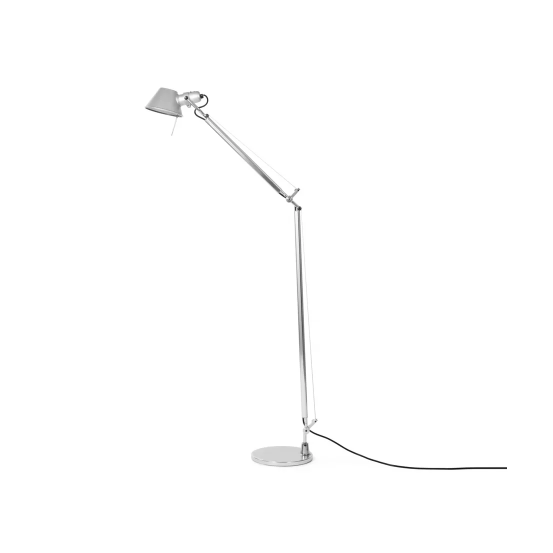 Lampadaire Tolomeo Reading E27 - Aluminium,  Artemide