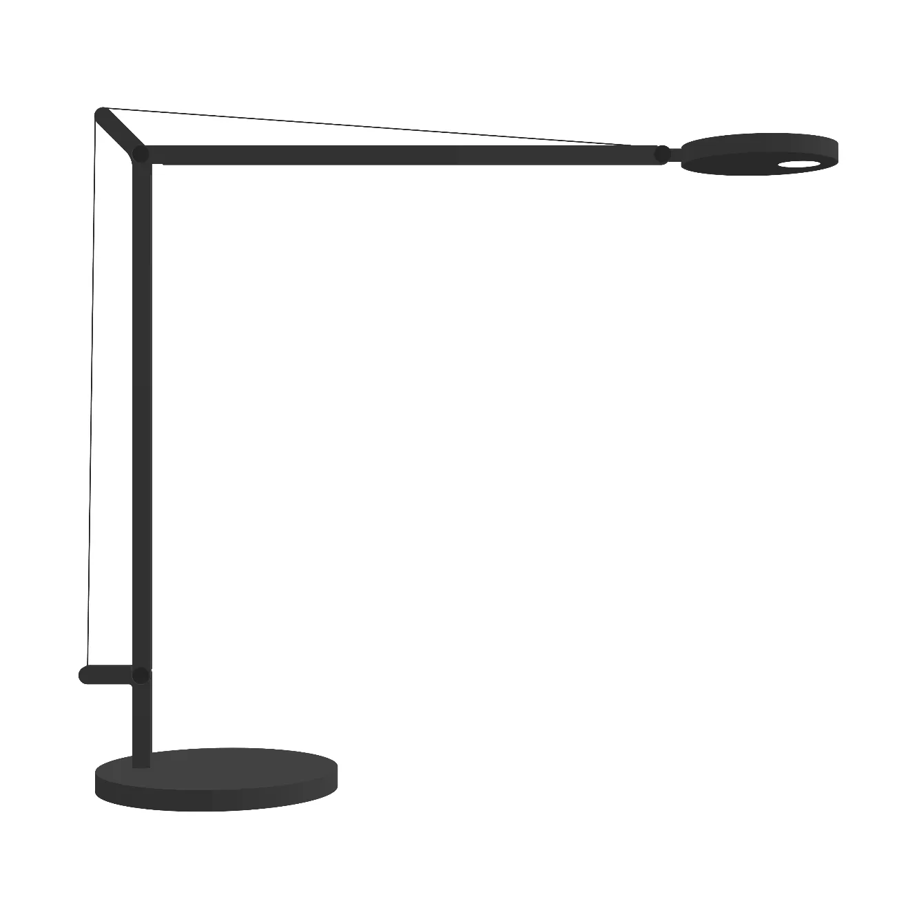 Lampe de table Demetra - Glossy black,  Artemide