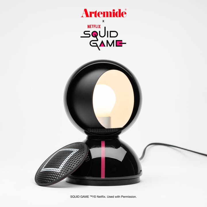 Lampe de table Édition Spéciale Eclisse x Squid Game, Guard black Artemide