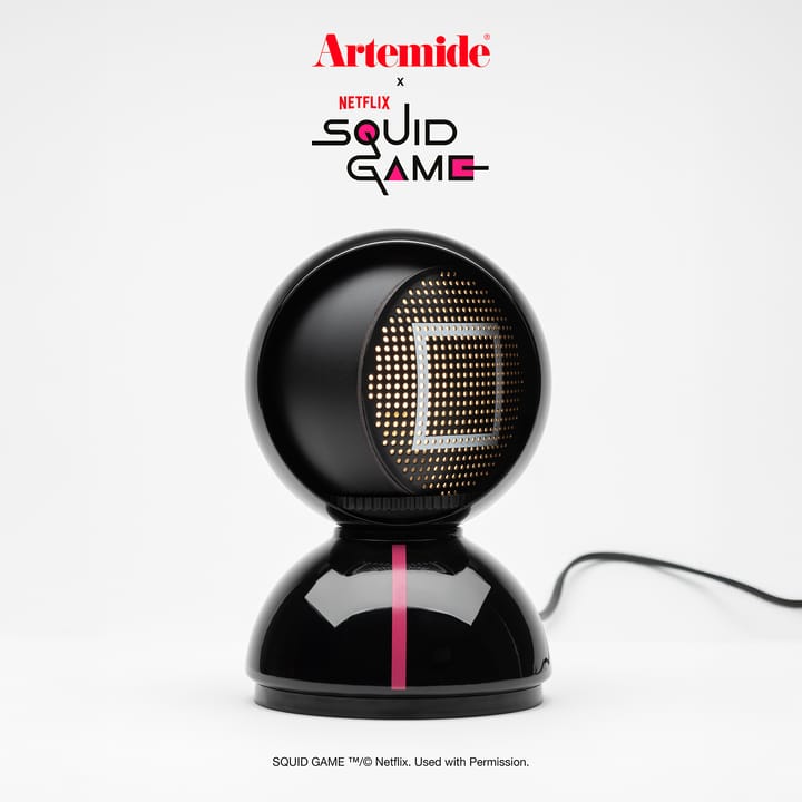 Lampe de table Édition Spéciale Eclisse x Squid Game, Guard black Artemide