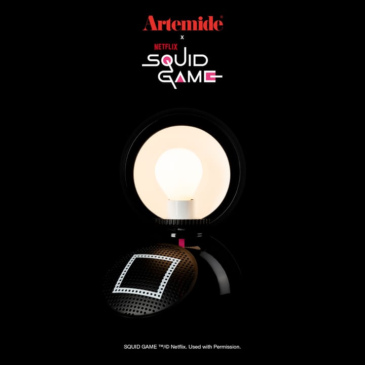 Lampe de table Édition Spéciale Eclisse x Squid Game, Guard black Artemide