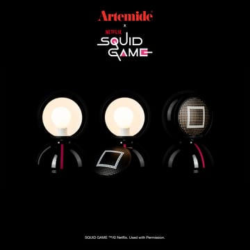 Lampe de table Édition Spéciale Eclisse x Squid Game - Guard black - Artemide