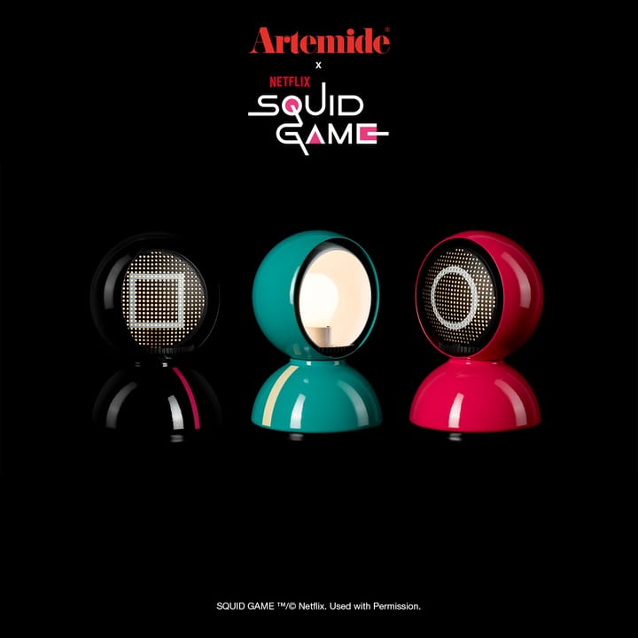 Lampe de table Édition Spéciale Eclisse x Squid Game, Guard black Artemide