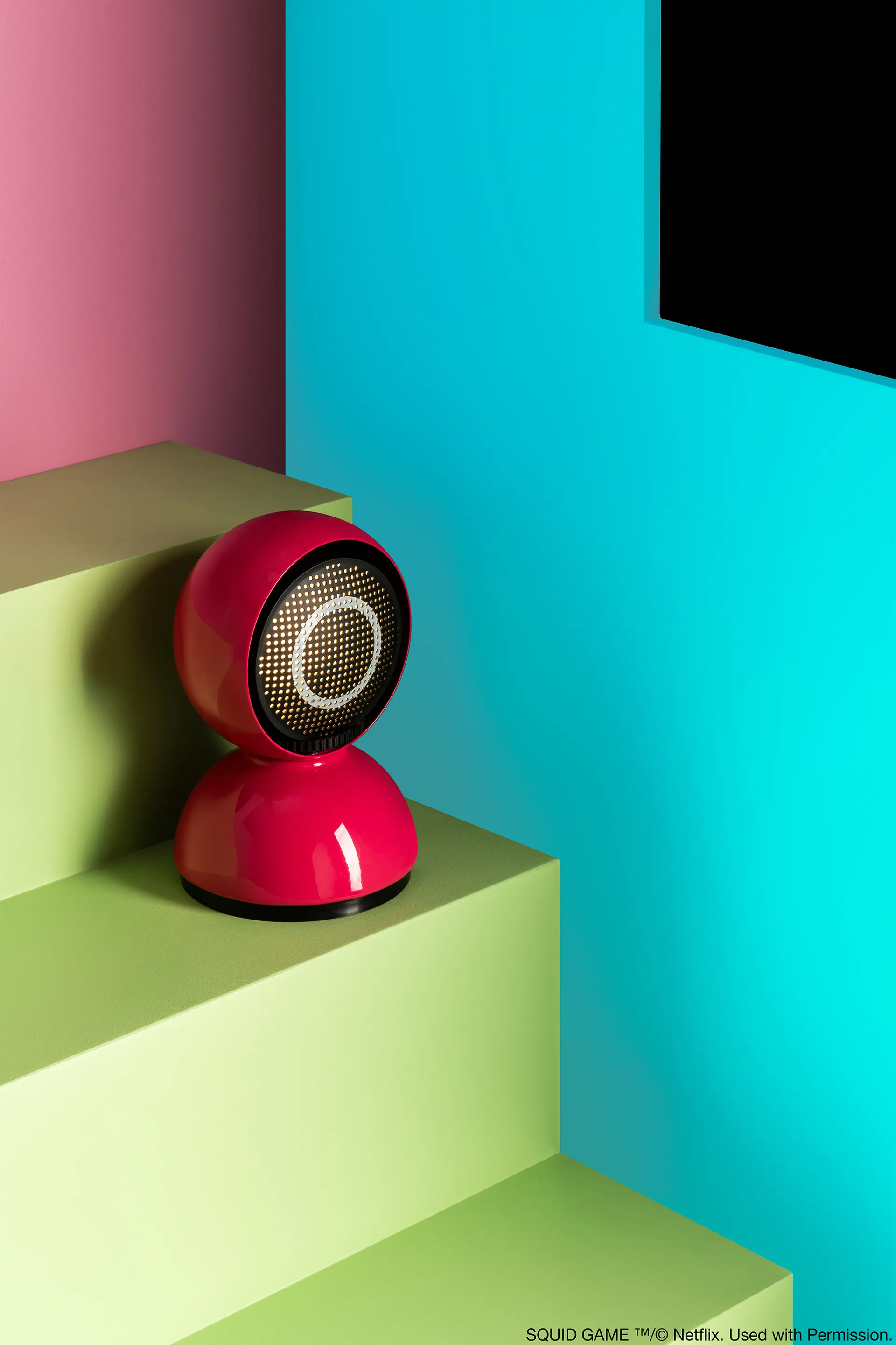 Lampe de table Édition Spéciale Eclisse x Squid Game, Guard pink Artemide