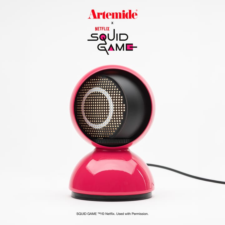 Lampe de table Édition Spéciale Eclisse x Squid Game, Guard rose Artemide