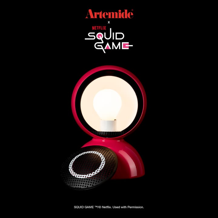 Lampe de table Édition Spéciale Eclisse x Squid Game, Guard rose Artemide