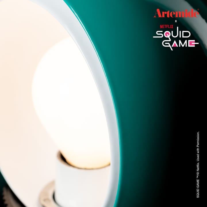 Lampe de table Édition Spéciale Eclisse x Squid Game, Player Artemide