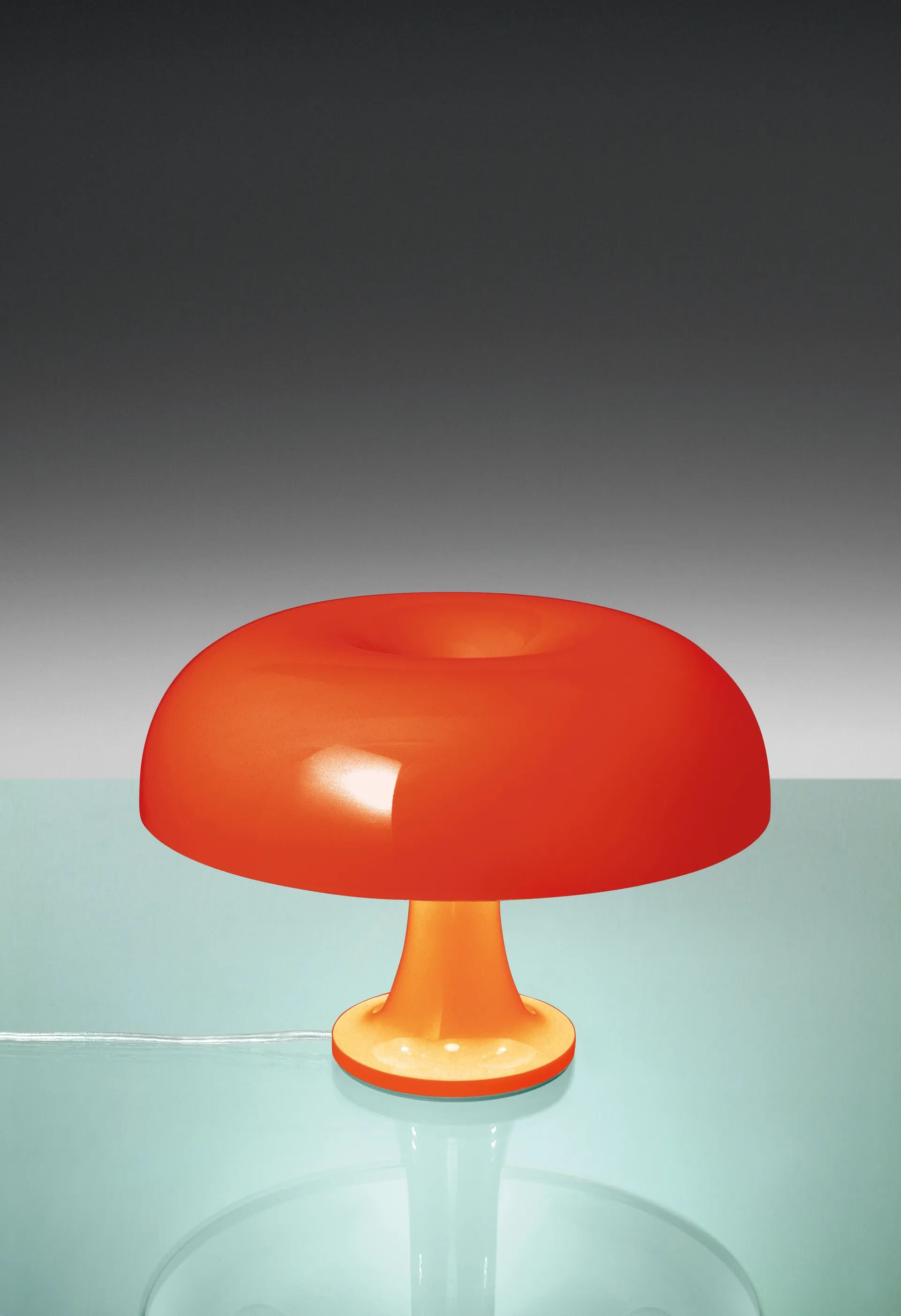 Lampe de table Nessino, orange Artemide