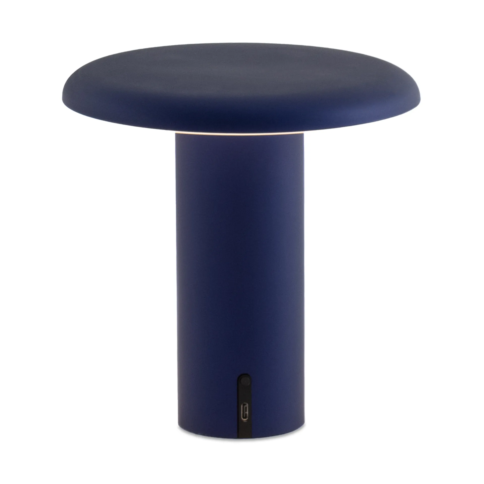 Lampe de table portable Takku de 19 cm, Anodisé bleu Artemide