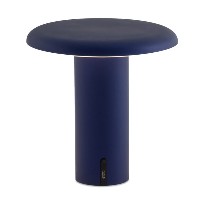 Lampe de table portable Takku de 19 cm - Anodisé bleu - Artemide