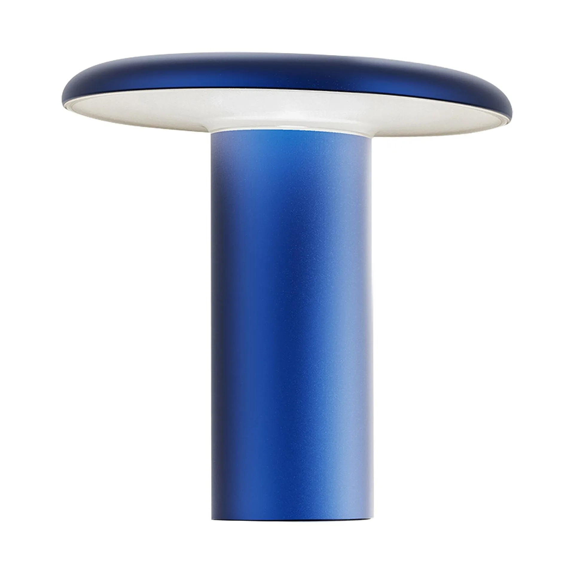 Lampe de table portable Takku de 19 cm, Anodisé bleu Artemide