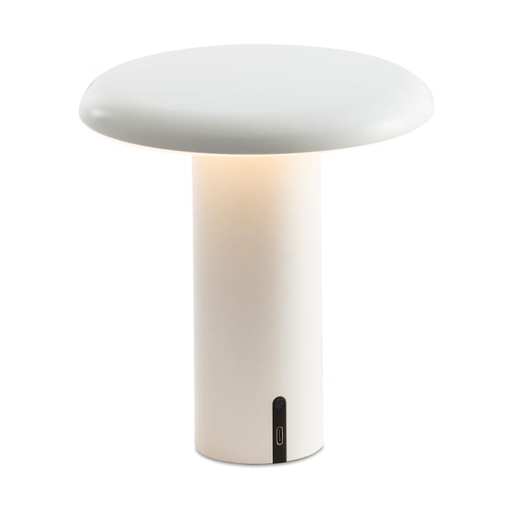 Lampe de table portable Takku de 19 cm - Blanc verni - Artemide