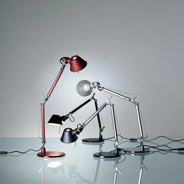 Lampe de table Tolomeo Micro - aluminium brut - Artemide