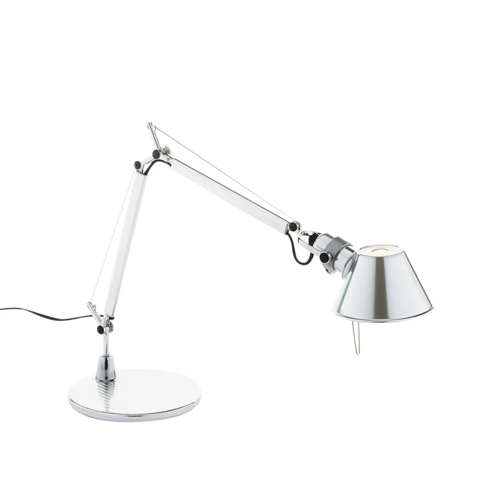 Lampe de table Tolomeo Micro, aluminium brut Artemide