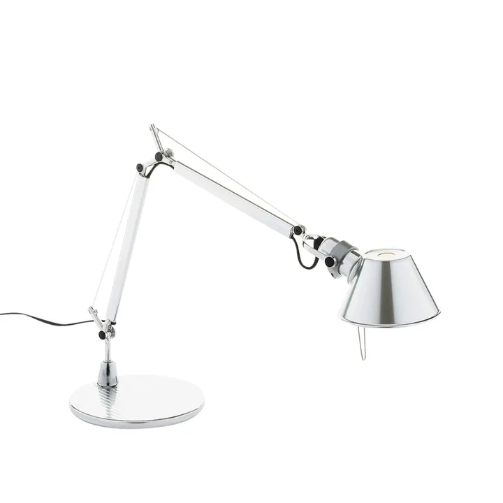 Lampe de table Tolomeo Micro - aluminium brut - Artemide