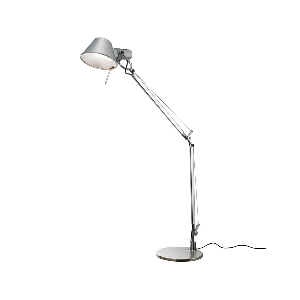 Lampe de table Tolomeo Midi LED, aluminium Artemide