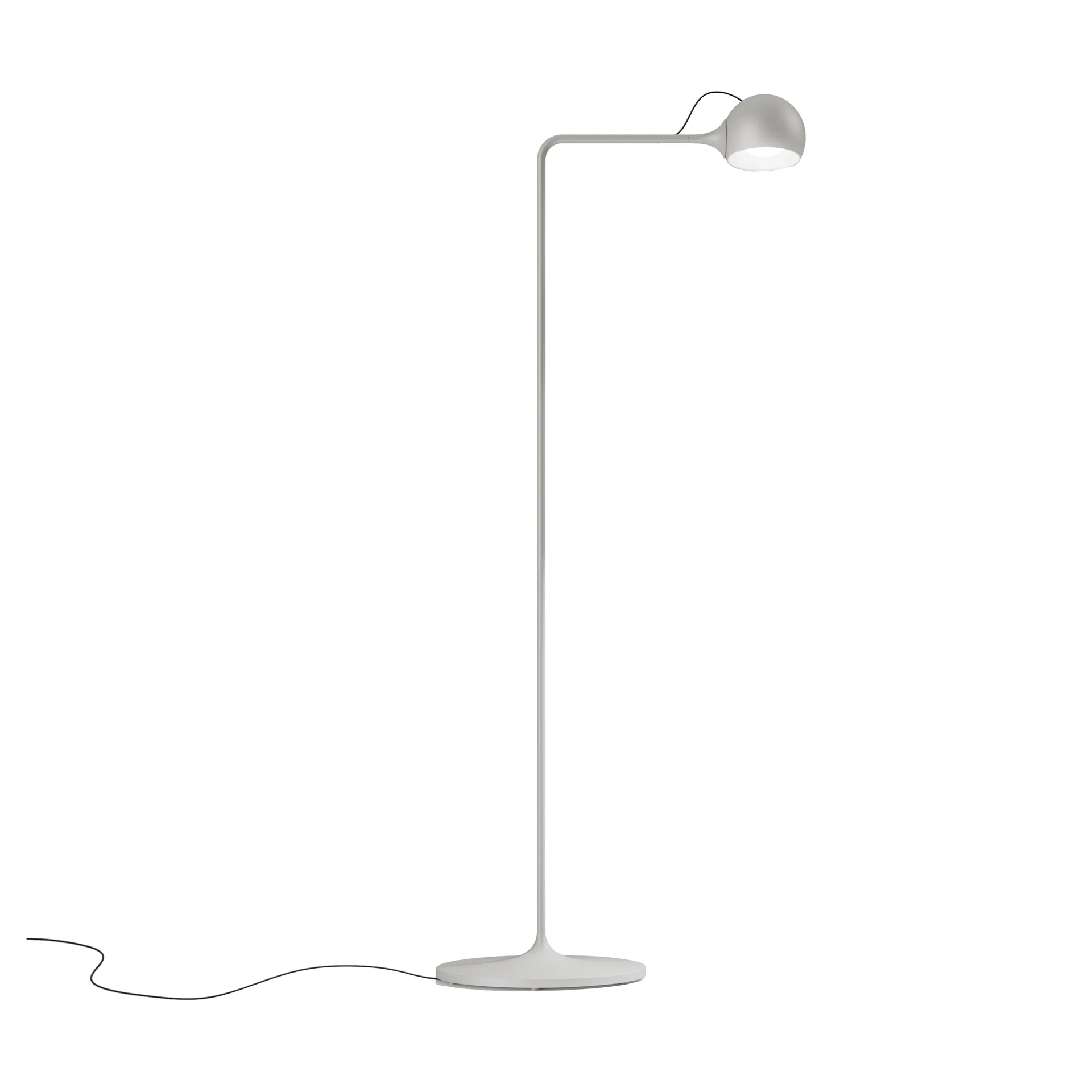 Lampe sur pied Ixa Reading, White-grey Artemide