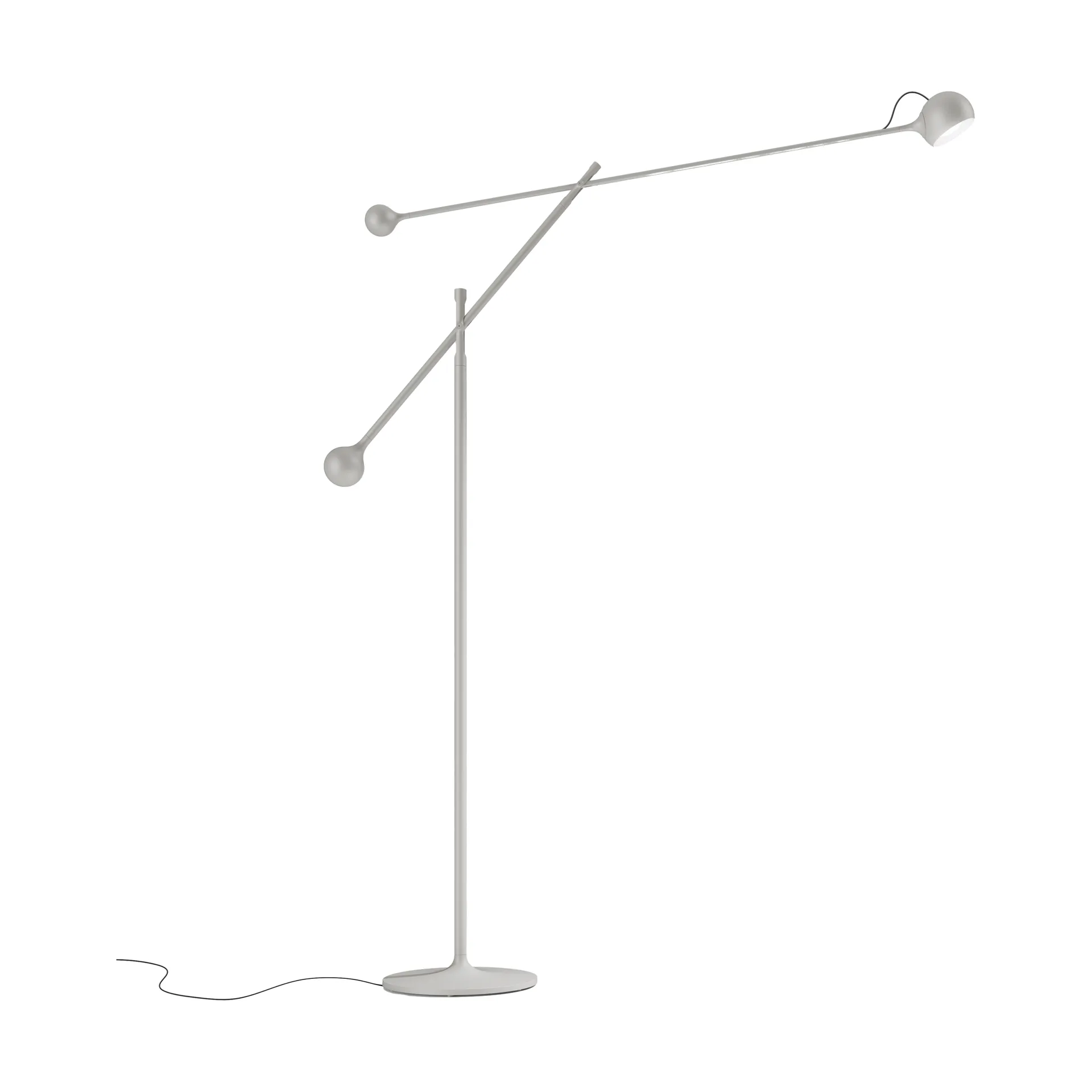 Lampe sur pied Ixa, White-grey Artemide