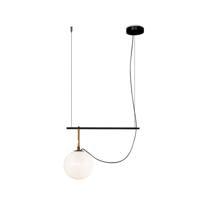 nh S1 22 pendule - noir-laiton - Artemide