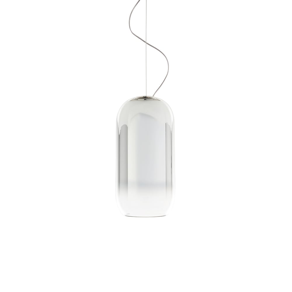 Artemide Pendentif Gople Silver | Design Scandinave | Suspensions & lustres | Argenté