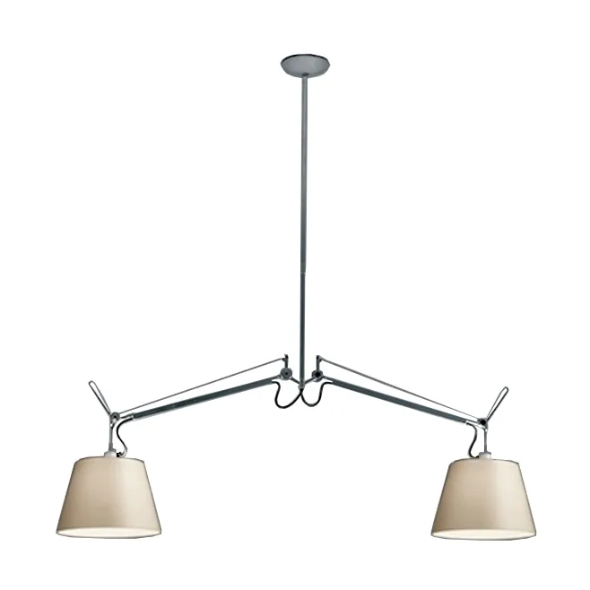 Suspension Tolomeo Basculante Ø24cm - Parchment,  Artemide