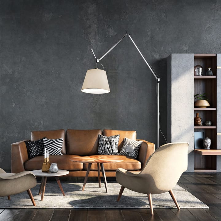 Tolomeo Mega lampe de sol, noir-noir, ø36cm Artemide