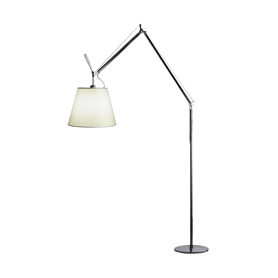 Artemide Tolomeo Mega lampe de sol pergament-noir, o42cm