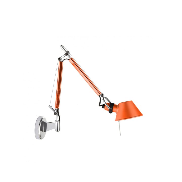 Tolomeo Micro applique murale - orange anodisé - Artemide