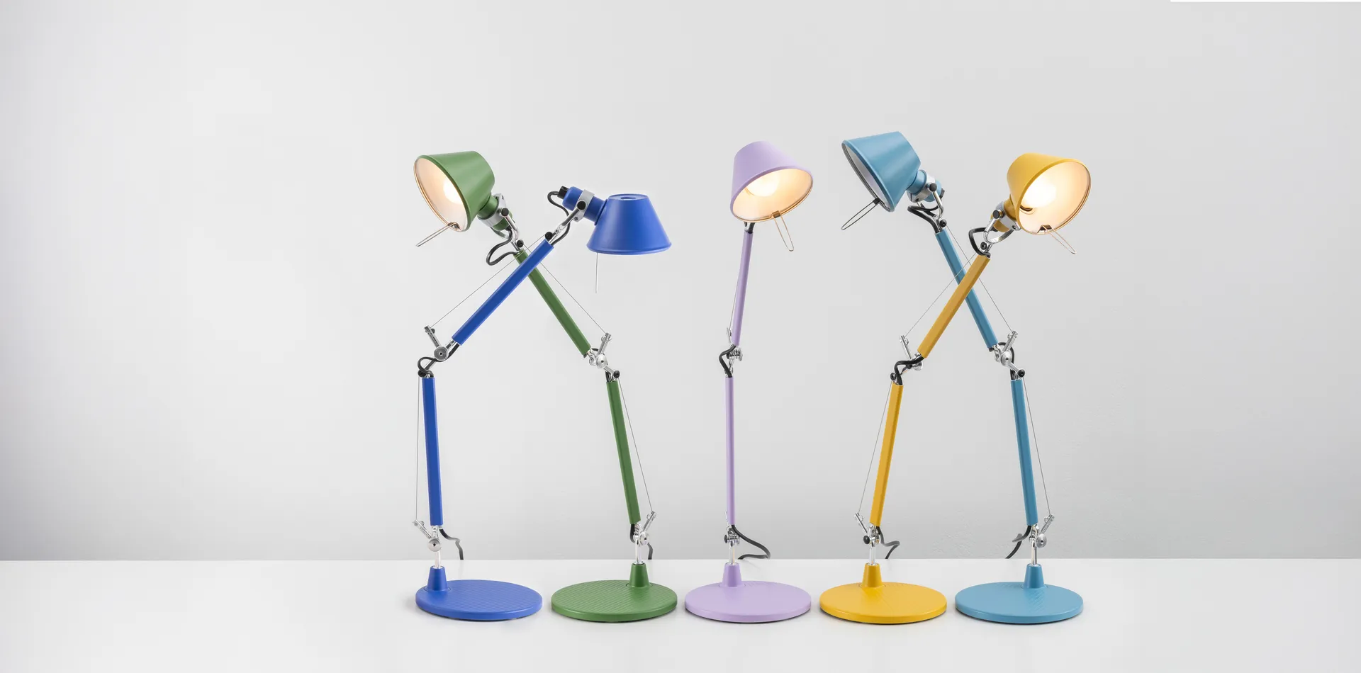 Tolomeo micro lampe de table, Lavender Artemide