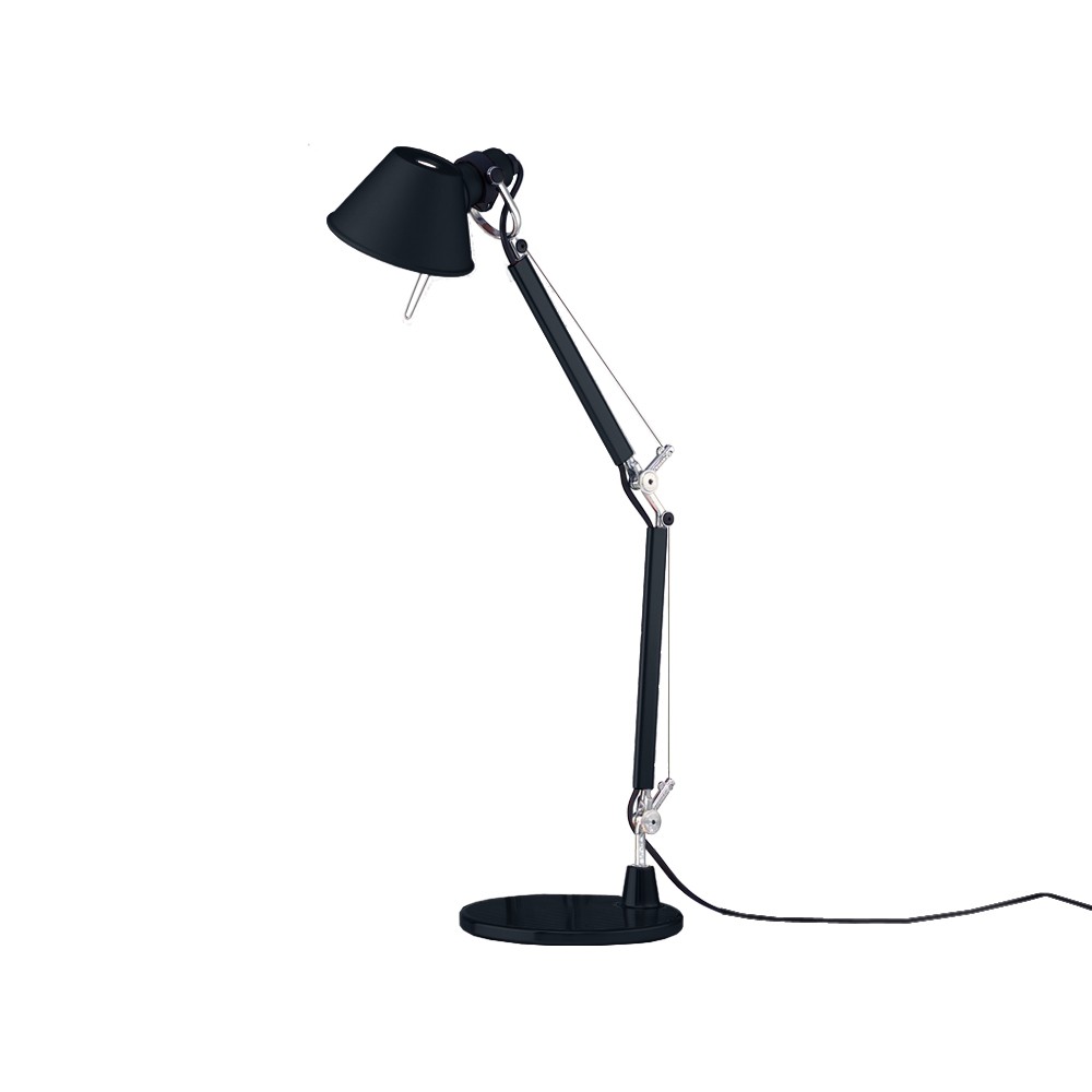 Artemide Tolomeo micro lampe de table noir | Design Scandinave | Lampes de table | Noir