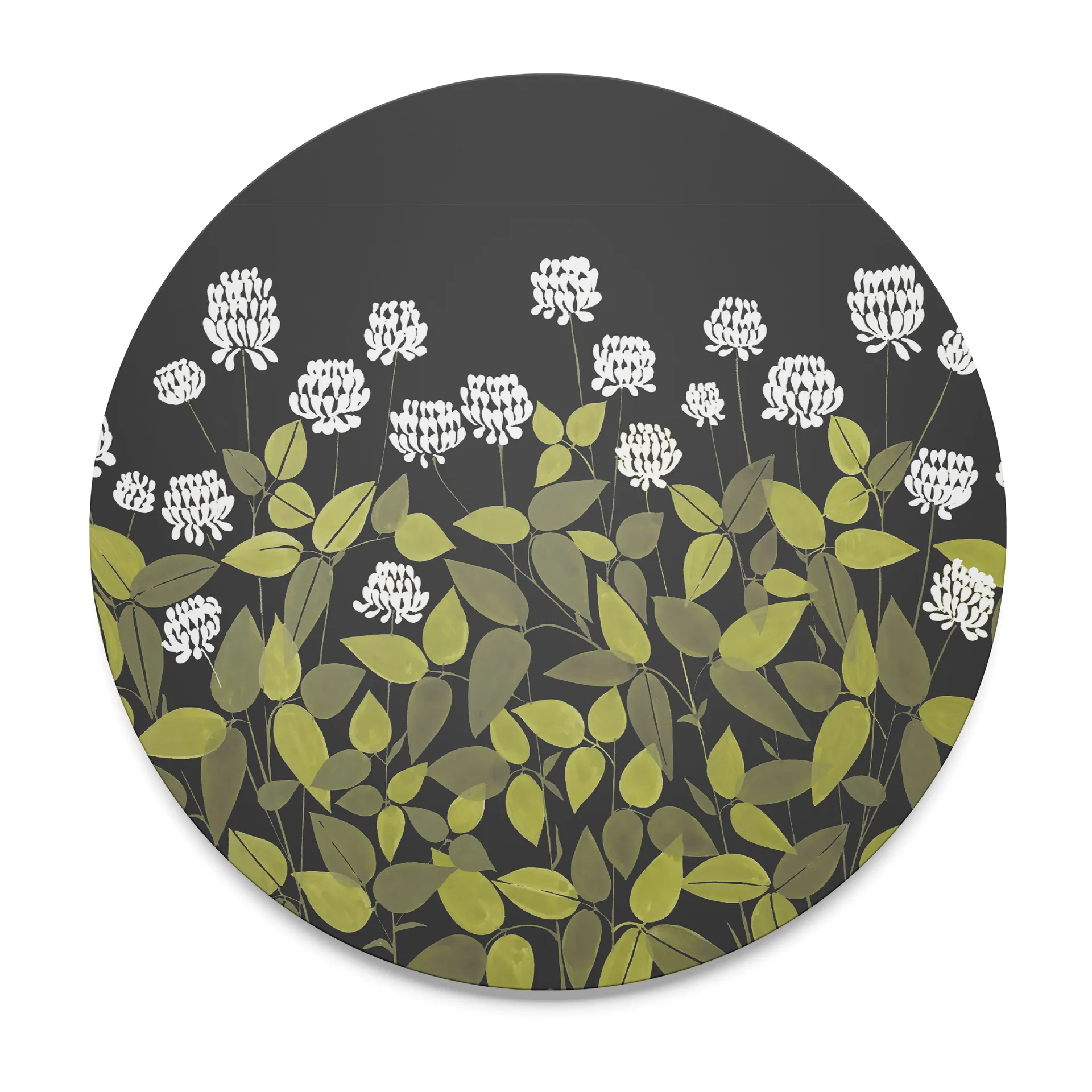 Dessous de plat Ängsmark, Vert-noir Arvidssons Textil