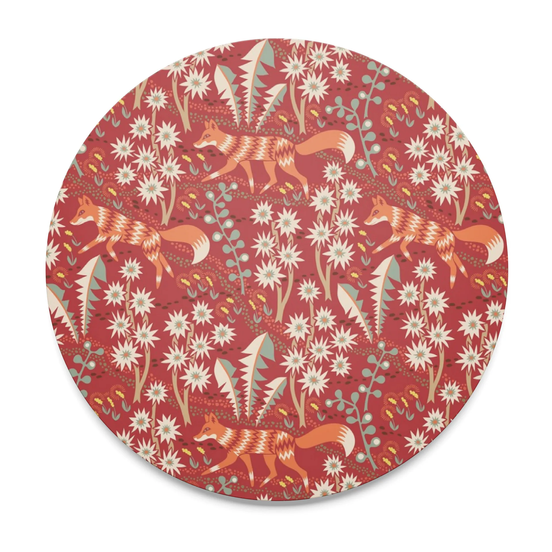 Dessous de plat Stjärnspeja Ø21 cm, Rouge Arvidssons Textil
