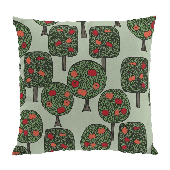 Housse de coussin Äppelskogen 47x47 cm - Vert-rouge - Arvidssons Textil