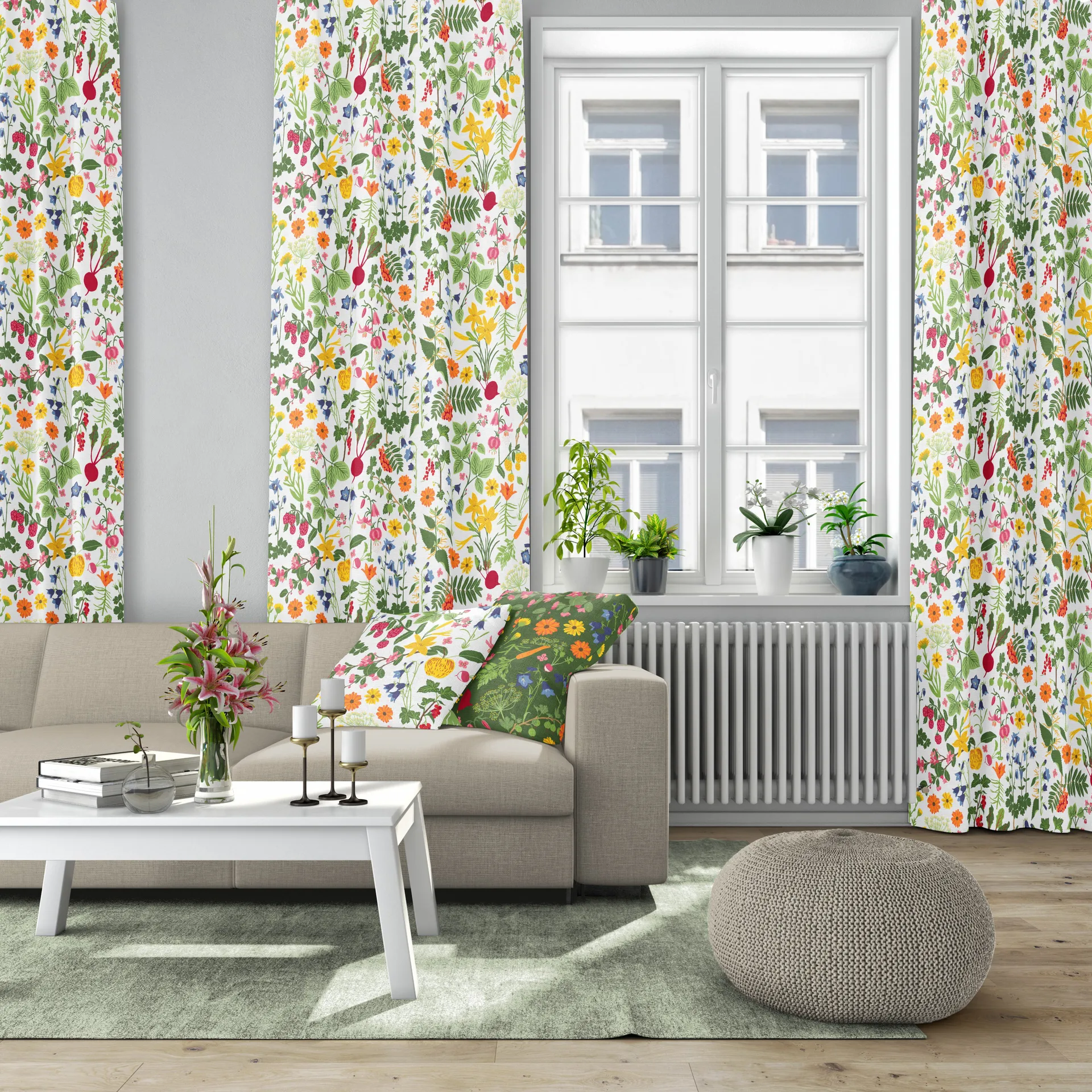Housse de coussin Hedemora 47x47 cm, Multi Arvidssons Textil