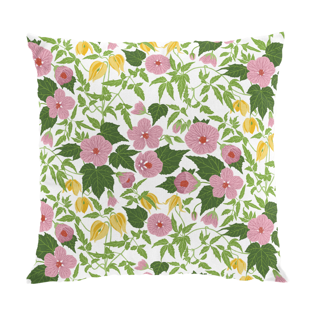 Arvidssons Textil Housse de coussin Husknuten 47x47 cm Rose
