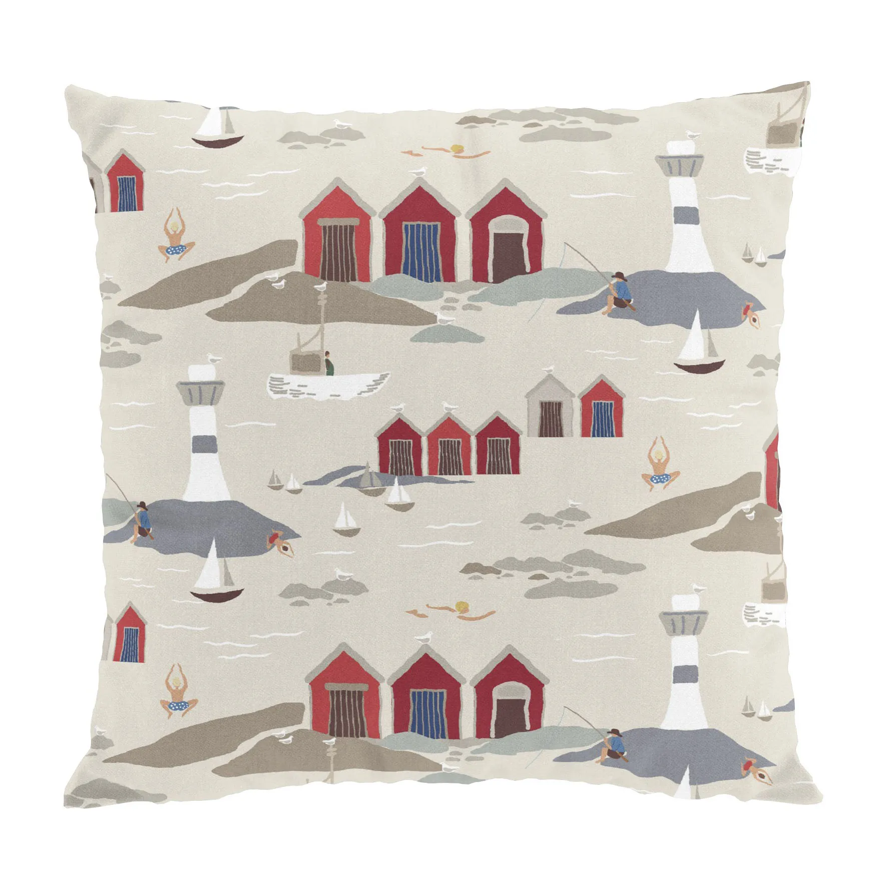 Housse de coussin Kust 47x47 cm, Beige Arvidssons Textil