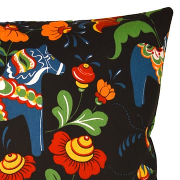 Housse de coussin Leksand - noir - Arvidssons Textil